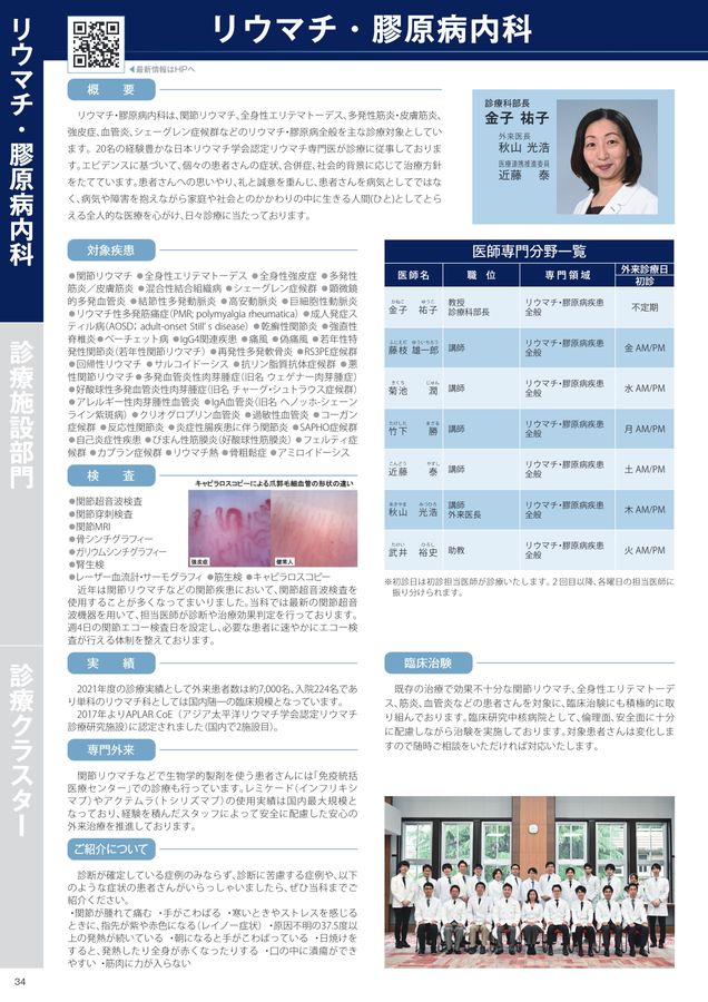 慶應義塾大学病院診療案内2025