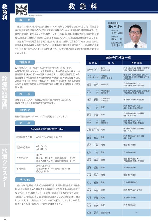 慶應義塾大学病院_診療案内2026