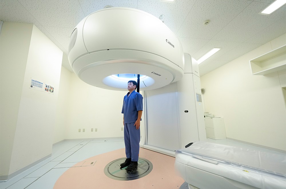 立位CTを用いた検査の非接触・遠隔化