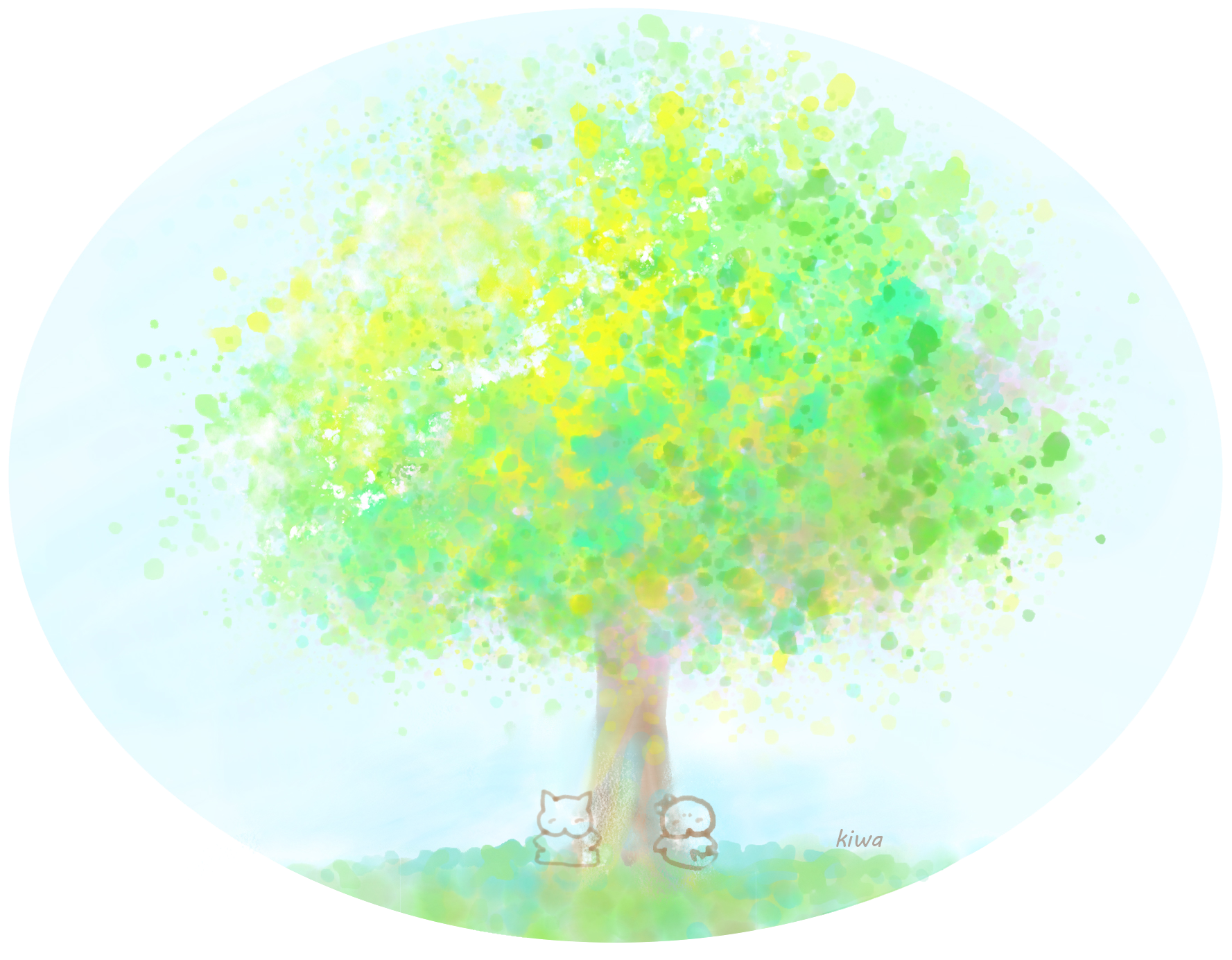 精神・神経科のご案内イラスト